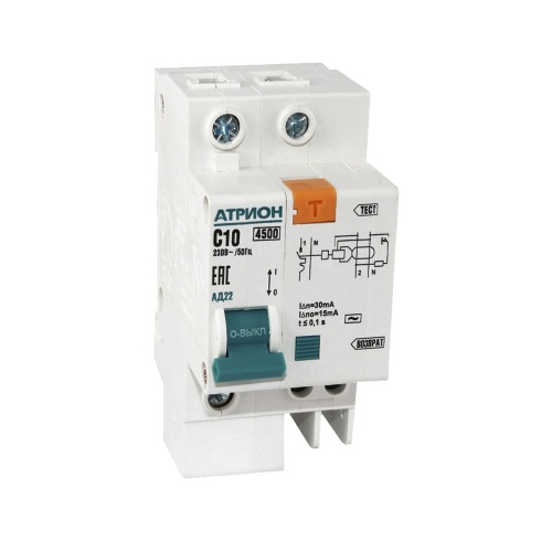 ДИФ Атрион АД22 6А 10мА ДИФ Атрион АД22 6А 10мА