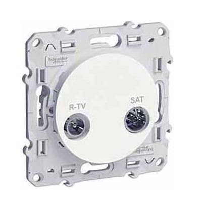 Розетка R-TV/SAT Odace - белый