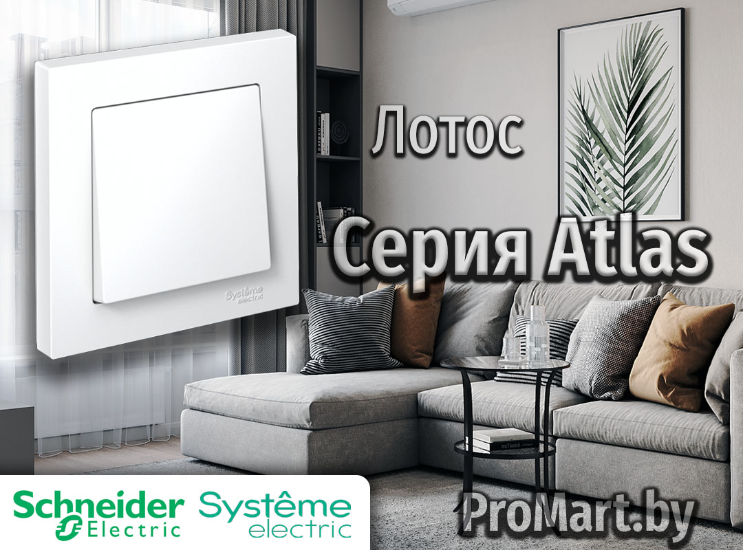 Серия розеток Атлас Лотос