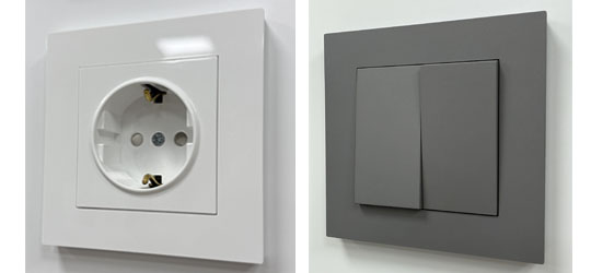 Выключатели и розетки Donel A07