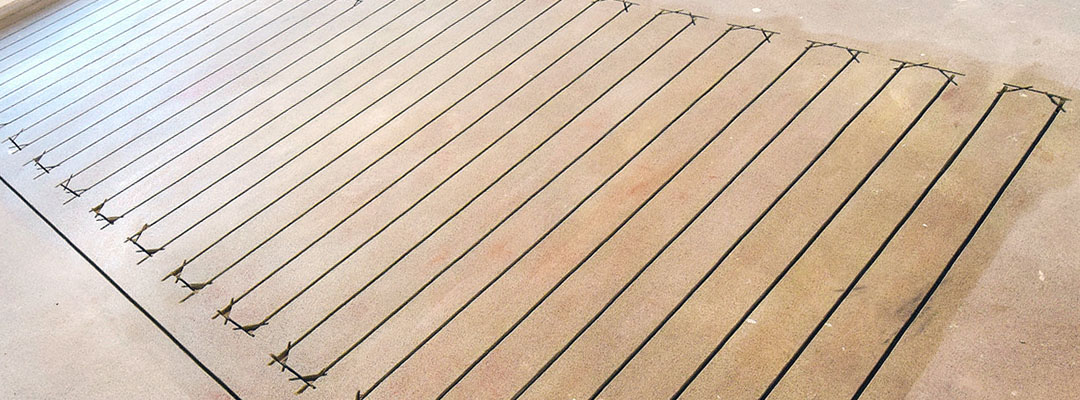 Тёплые полы в стяжку