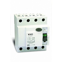 УЗО 4p32A Viko