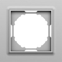 Рамка 1-я Wave A07 - сталь