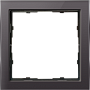 Рамка 1-я R98 Glass - стекло мокко