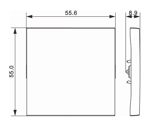 A07 Donel Клавиша 1-я цвет глянцевый белый A07 Donel Клавиша 1-я цвет глянцевый белый
