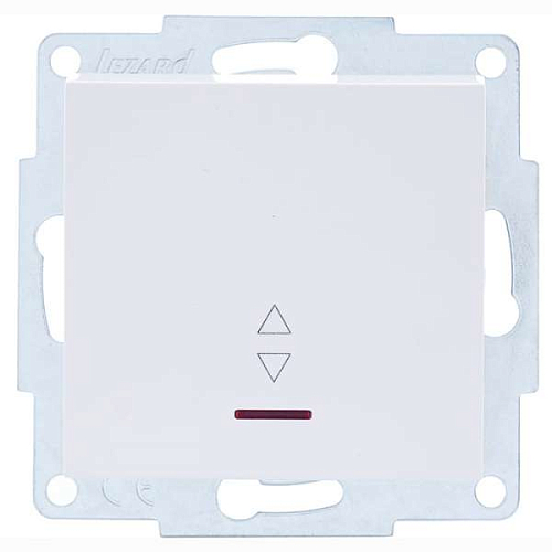 Выключатель проходной с подсветкой Lezard Vesna