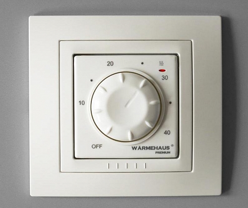 Терморегулятор Warmehaus BASIC WH800 - слоновая кость