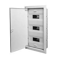 Щиток настенный на 36 модулей встраиваемый RuVinil(с мет. крышкой)