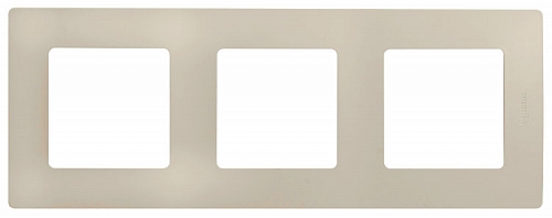 Рамка 3-ая Etika - слоновая кость