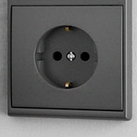 Розетка с заземлением Apolo 5000