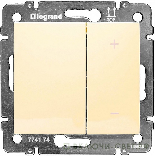 Светорегулятор (Диммер) 600Вт кнопочный Valena Светорегулятор (Диммер) 600Вт кнопочный Valena