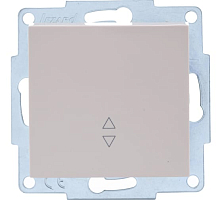 Выключатель проходной Lezard Vesna - крем