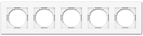 A07 Donel - Рамка 5-я цвет глянцевый белый