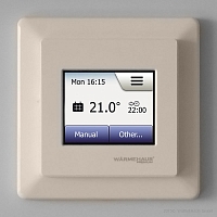 Терморегулятор Warmehaus WH500 PRO - слоновая кость
