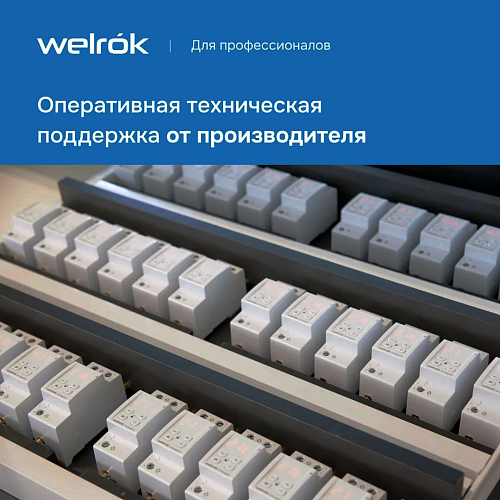 Реле контроля напряжения D2-63 Welrok