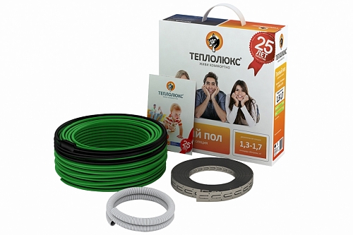 Кабель нагревательный 50м (до 6м2) "Теплолюкс" TROPIX ТЛБЭ 900Вт