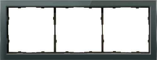 Рамка 3-я R98 Glass - стекло изумруд