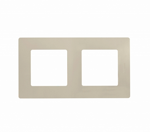 Рамка 2-ая Etika - слоновая кость