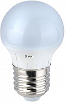 Светодиодная Лампа E27, G45, 6Вт, Shefort