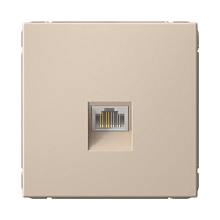 Розетка компьютерная RJ45 Atlas - песочный