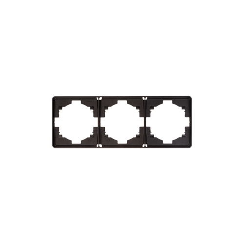 Рамка 3-постовая Оникс Kranz Miele Round Рамка 3-постовая Оникс Kranz Miele Round