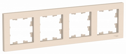 Рамка 4-ая Atlas - бежевый