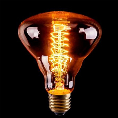 Рефлектор винтажный пружинка BR30 40W