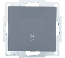 Выключатель проходной Lezard Vesna - графит