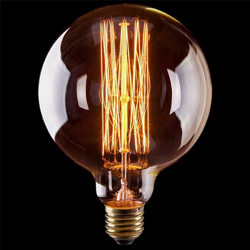 Шар винтажный нити G125 60W
