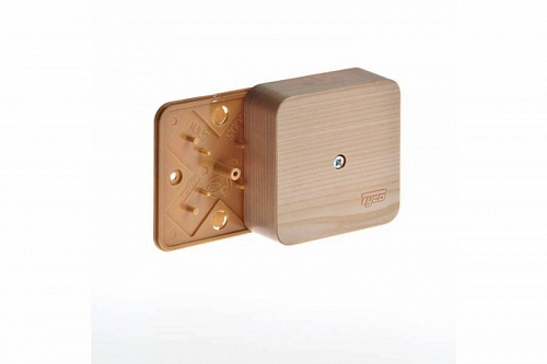 Коробка распаячная 80x80x26 дуб