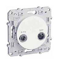 Розетка R-TV/SAT Odace - белый