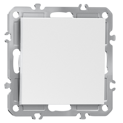 Выключатель 1-клав. проходной глянцевый белый A07 Donel Выключатель 1-клав. проходной глянцевый белый A07 Donel