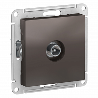 Розетка телевизионная оконечная Atlas - мокко