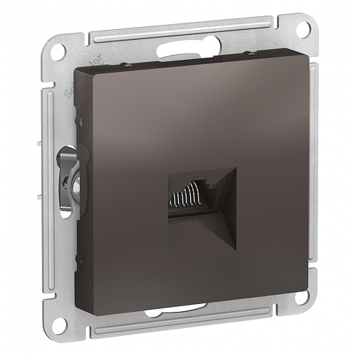 Розетка компьютерная Atlas - мокко