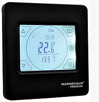 Терморегулятор WARMEHAUS TOUCHSCREEN - чёрный