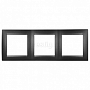 Рамка на 3-ая SIMON 15 - графит