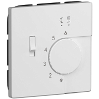 Терморегулятор для теплого пола матовый белый Donel R98