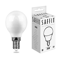 LED Лампочка Saffit E-14 Шар 5Вт 2700К