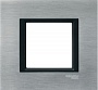 Рамка на 1 позицию "серебристый алюминий" - Unica Class