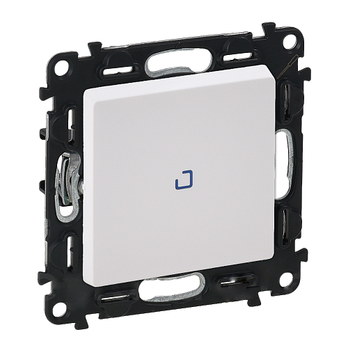Выключатель с подсветкой IP44 Valena Life - белый