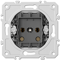 Розетка без заземления на винтах механизм Donel A07 S08