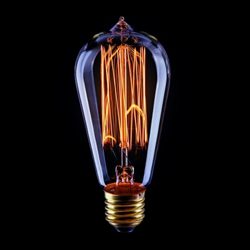 Колба винтажная ST58 60W