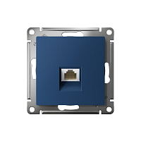 Розетка компьютерная RJ45 Atlas - аквамарин