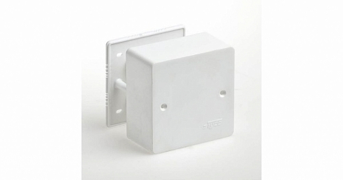 Коробка распаячная 85x85x45 белая