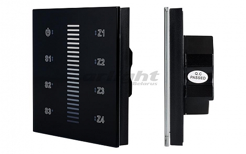 Панель Sens Black (DIM, 4 зоны)