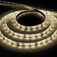 Влагозащищенная лента LED Feron 3528 4,8Вт/м - тёплый белый