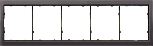 Рамка 5-я R98 Glass - стекло мокко Рамка 5-я R98 Glass - стекло мокко