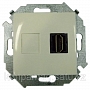 Розетка HDMI SIMON 15 - слоновая кость