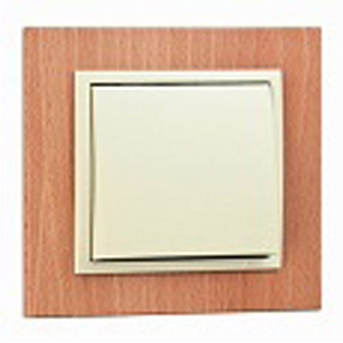 Выключатель одноклавишный Logus90 Дерево Выключатель одноклавишный Logus90 Дерево