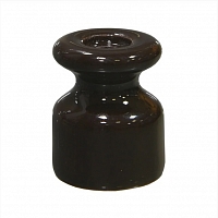 Изолятор керамический Lindas - коричневый